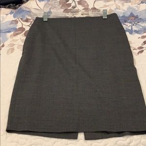 Theory gray pencil skirt